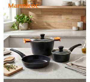 Batería de Cocina Marmicoc Therm Orange 5 Piezas