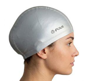 Gorra Natación Poliflex Plata - Four