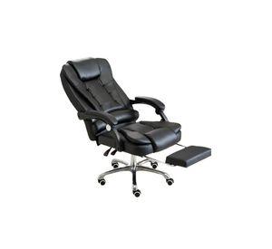 Silla Ejecutiva Ergonómica con Masaje y Reposapiés, de Eco Cuero