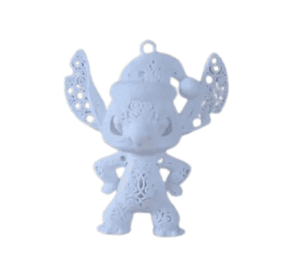 Adorno navideño ornamental de Stitch