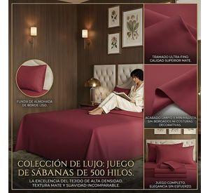 KIT DE SABANAS DE 500 HILOS 2 PLAZAS W11