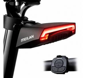 Luz Trasera Bicicleta MEILAN X5 Control y Láser