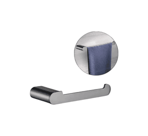 Toallero Barra 23 Cm Kassel Gris Niquel Satinado Antihuellas