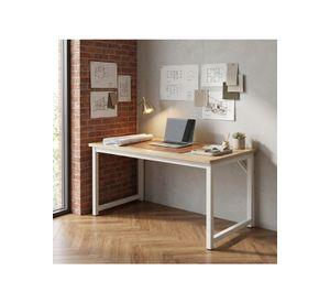 Escritorio Moderno Luciana Oficina Madera 100x60x75cm Marrón