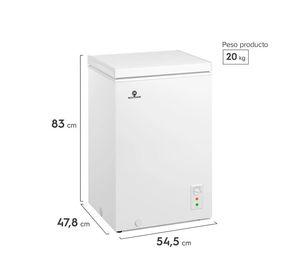 Freezer Horizontal Mademsa M100D, caja dañada
