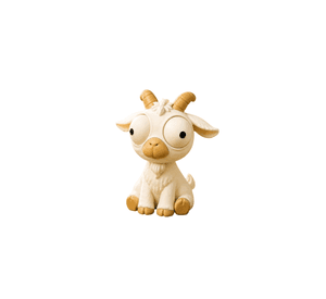 Figura Decorativa Prints Patro- Cabra Ojos Saltones