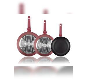 Set 3 Sartenes Antihaderentes Spring Marmicoc 18-20-24 cm