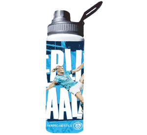 Botella Estampada Erling Haaland, Man City 2 Regalo 850ml