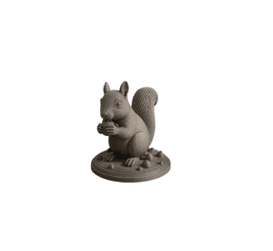 Escultura Decorativa Prints Patro- Ardilla Realista