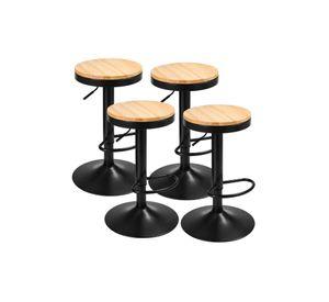 Pack 4 Taburetes Ajustable Industrial Design