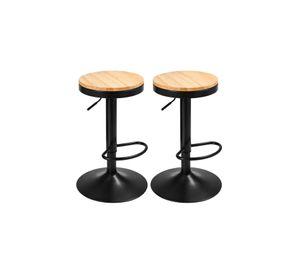 Pack 2 Taburetes Ajustable Industrial Design