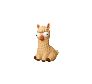 Figura Decorativa Prints Patro- Llama Ojos Saltones