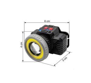 Linterna De Cintillo Led Recargable Usb Con Sensor