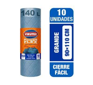 Bolsa de basura 90x110 cm Power Flex 140 lt