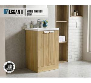 Mueble vanitorio Bruna 83.3x51.5x39.5 cm