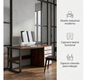 Escritorio Moderno Con Cajoneras 120x60x72cm Para Oficina