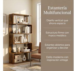 Biblioteca Giratoria Librero Organizador Libros Alto 160cm