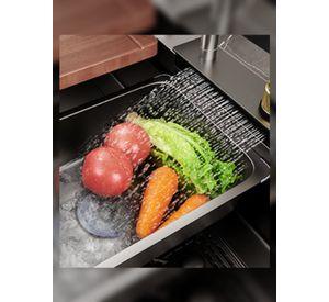 Combo Lavaplato Empotrado 80x45cm Acero Inoxidable Lavavaso