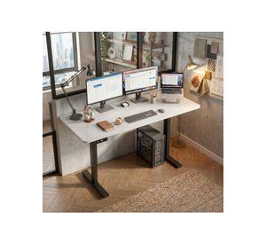 Homer Design Escritorio Altura Ajustable Eléctrico 120cm Profesional Color Blanco Hrsjz002