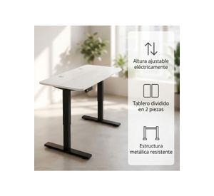 Homer Design Escritorio Altura Ajustable Eléctrico 120cm Profesional Color Blanco Hrsjz002