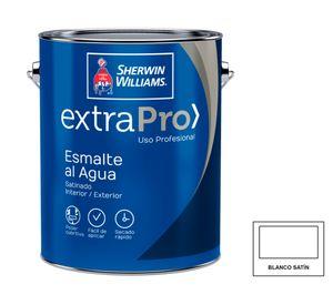 Esmalte al agua Extra Pro blanco satín 1 galón