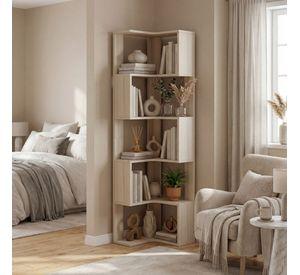 Repisa Organizador Estante Esquinero Living Velador 160*30cm
