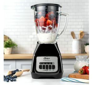 Licuadora Oster Negra Teclas 550W 2 Vel BLSTKAG-BPB