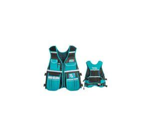 CHALECO PORTAHERRAMIENTA TOTAL 12BOLS TTVT1601
