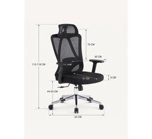 Silla Escritorio Ergonómica Apoyo Lumbar Zyron Elite