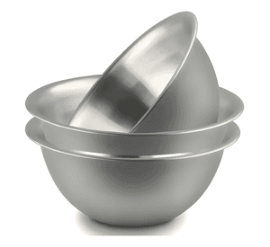 Bowl 28cm acero inoxidable repostería pocillo fuente cocina