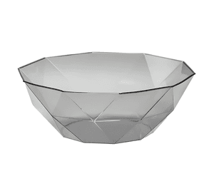 Ensaladera bowl acrílico menaje ensaladas 25cm Transparente