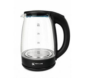 Hervidor Electrico De vidrio 2 litros 1500W New line