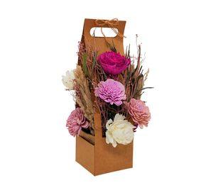 Arreglo caja floral surtida 30 cm