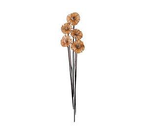 Ramo flor tierra natural beige 55 cm