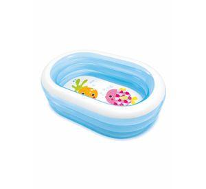 Piscina Transparente Inflable My sea friends1.63m x 1.07m X 46cm Intex