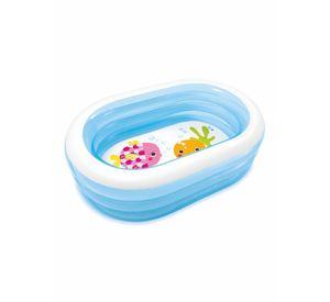 Piscina Transparente Inflable My sea friends1.63m x 1.07m X 46cm Intex