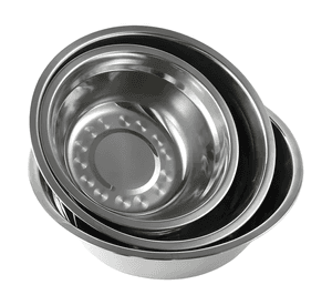 Pack 12 bowl profundo 28 CM acero repostería cocina #8