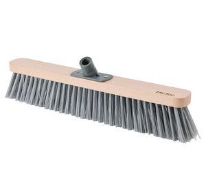 Cabezal escobillón cerdas fuertes 45 cm para vara de madera
