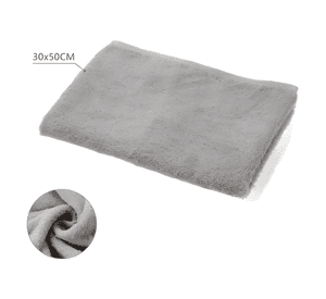 Toallitas 30*50 pack de 4 liso Gris