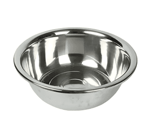 Bowl profundo grande en acero inoxidable 50cm
