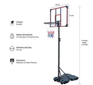 Aro de Básquetbol A200 - 2.13 metros