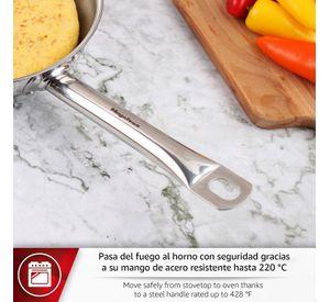 Sartén Magefesa Ecosteel Acero Inoxidable 24 cm