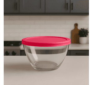 Set 12 bowls tazon contenedor de vidrio con tapa aperitivos