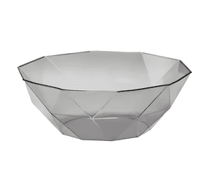 Ensaladera bowl acrilico menaje 25cm Transparente