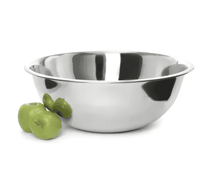 Pack x 3 bowl tazón de cocina acero inoxidable 28cm Plateado