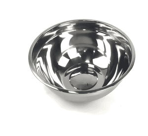 Pack x 3 bowl tazón de cocina acero inoxidable 28cm Plateado