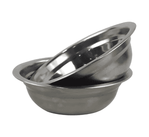 Pack 3 pocillo bowl acero repostería cocina ensaladas 600ml