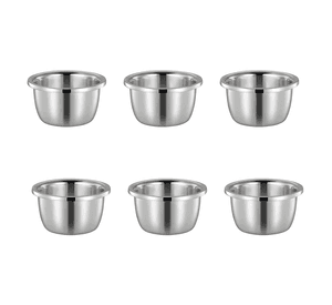 Pack 6 bowl cuenco tazon profundo 32 CM acero cocina #3