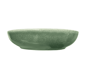 Set 6 bowl redondo ceramica 21.8 x 4.5 CM rustica Verde #2