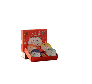 Set bowls + palillos gatito 4und